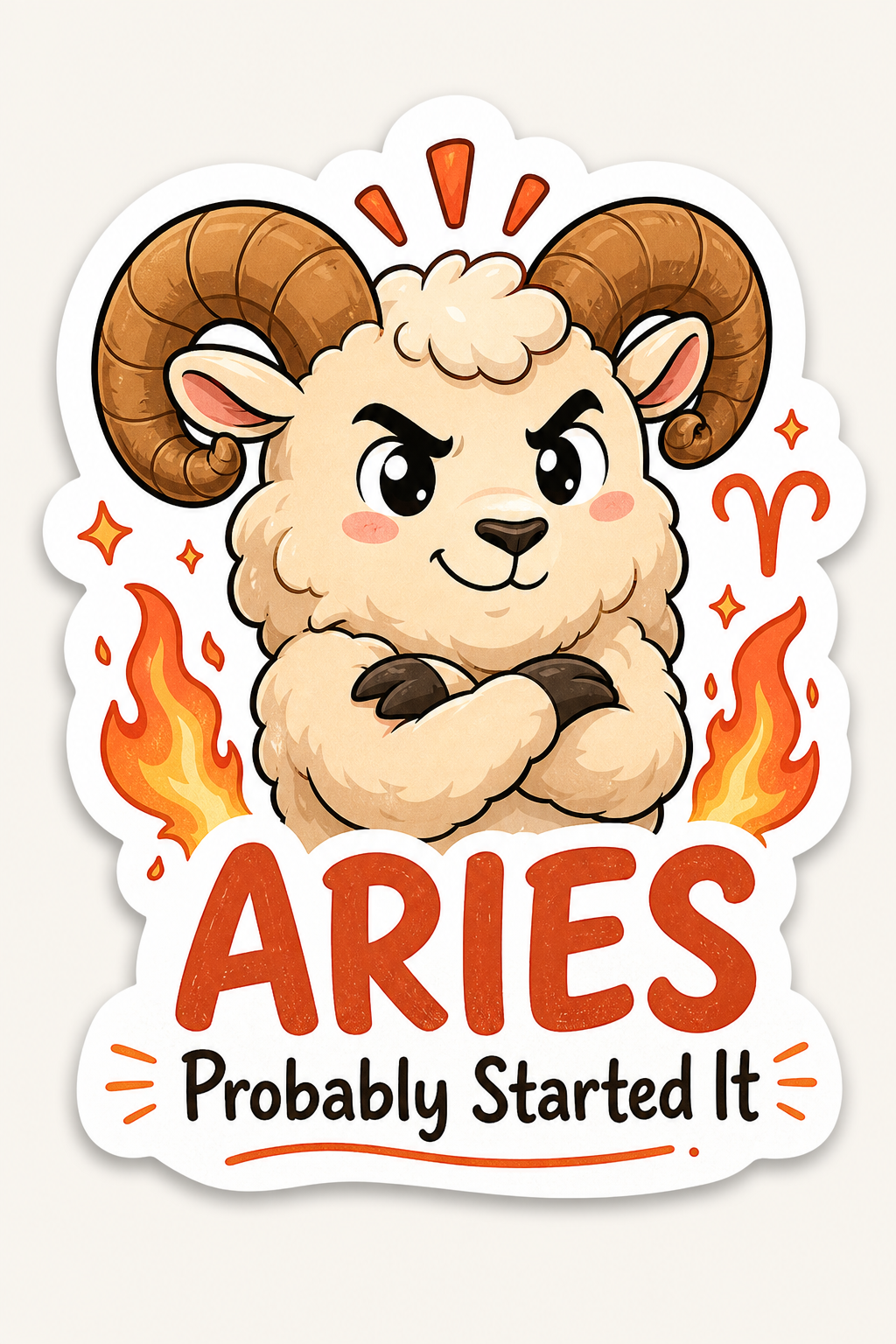 Cute Zodiac Sticker Collection – 12 Astrology Sign Vinyl Stickers