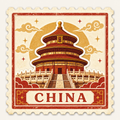 World Explorer Vintage Stamp Sticker Collection – 11 Iconic Destinations