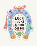 Lucky Charm Sticker Collection – 10 Cute Positive Affirmation Vinyl Stickers