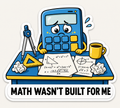 Funny School Subject Sticker Collection – 10 Study & Student Life Vinyl Stickers