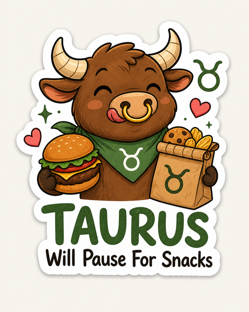 Cute Zodiac Sticker Collection – 12 Astrology Sign Vinyl Stickers