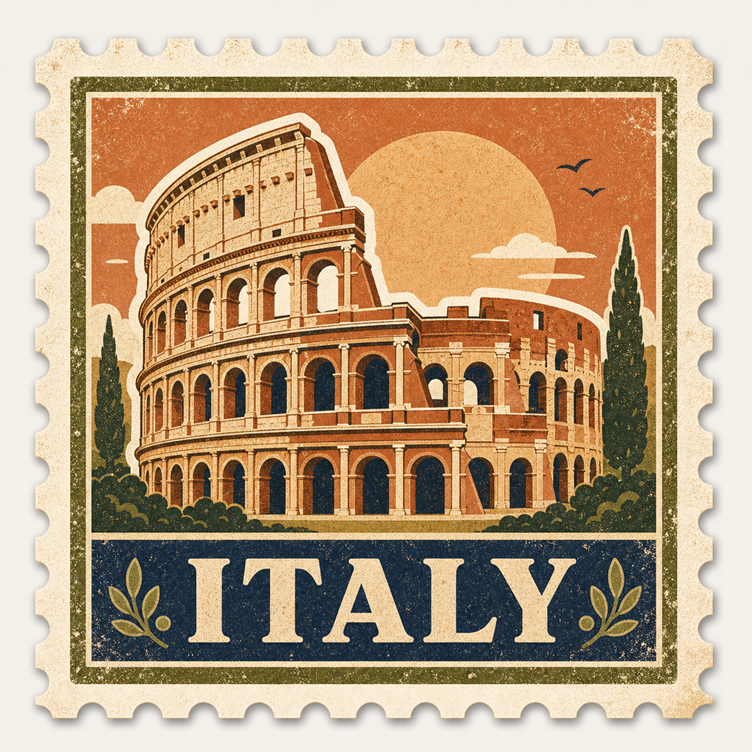 World Explorer Vintage Stamp Sticker Collection – 11 Iconic Destinations
