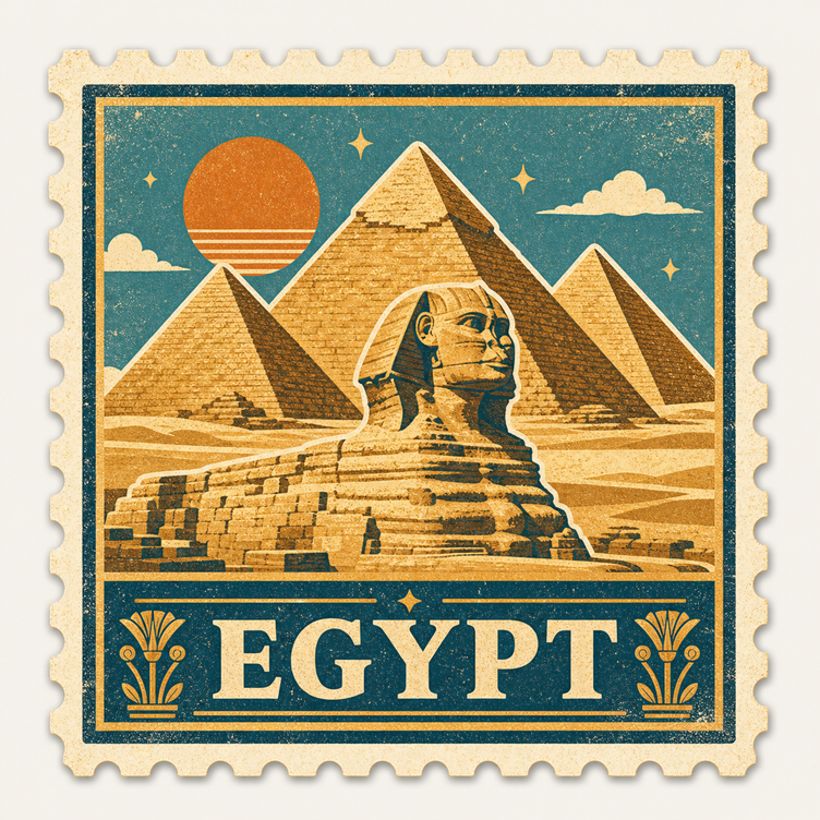 World Explorer Vintage Stamp Sticker Collection – 11 Iconic Destinations