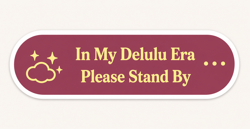 Mood Status Sticker Collection – 10 Funny Quote Vinyl Stickers