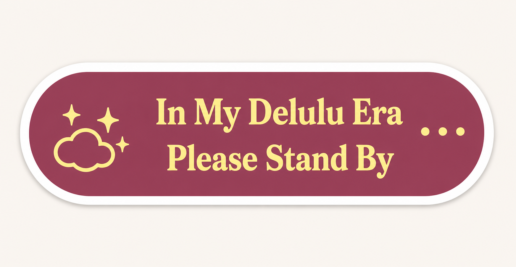 Mood Status Sticker Collection – 10 Funny Quote Vinyl Stickers
