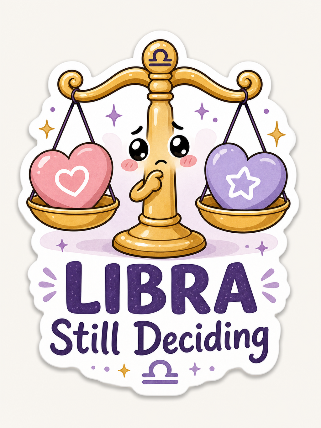Cute Zodiac Sticker Collection – 12 Astrology Sign Vinyl Stickers