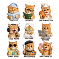 🐱 Cozy Cat Mood Sticker Sheet (9 Designs)